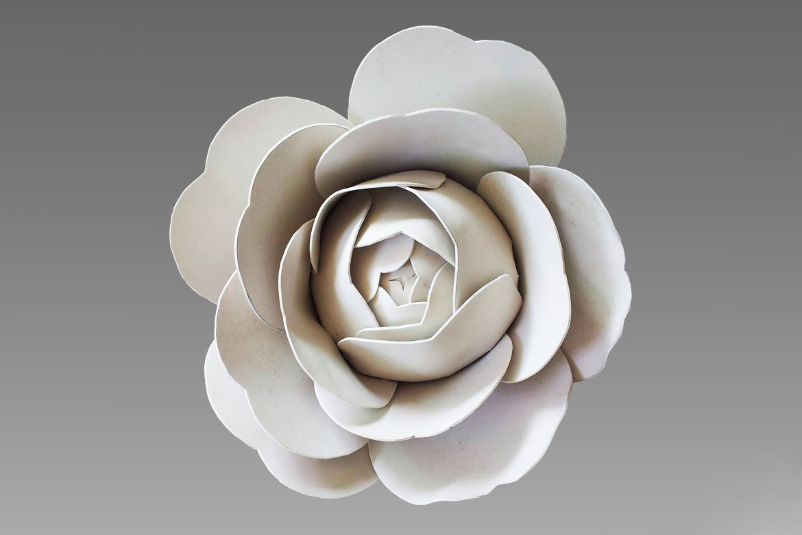 玫瑰花-泡沫雕塑